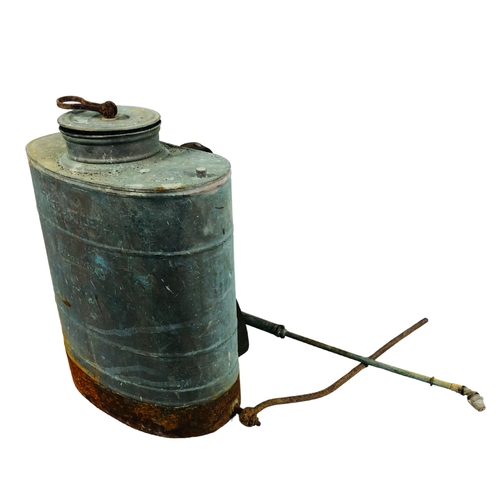 60 - Vintage copper Garden Sprayer