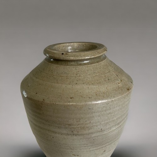 68 - A Chinese Longquan glaze Celadon vase.Ming dynasty. 20cm tall.