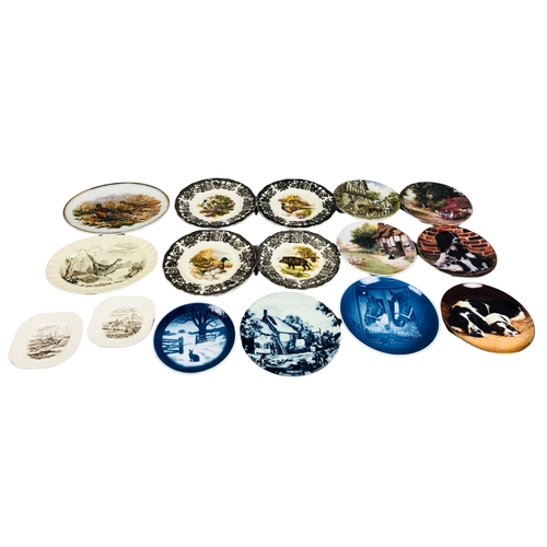 74 - Quantity of cabinet and collectable plates.