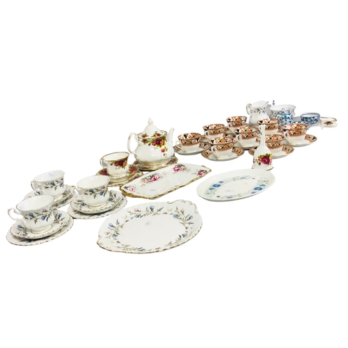 69 - Quantity of mixed ceramics to include Old Country Rose, Balmoral China and Royal Albert Brigadoon