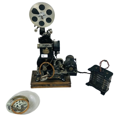 76 - Pathescope 99mm film projector