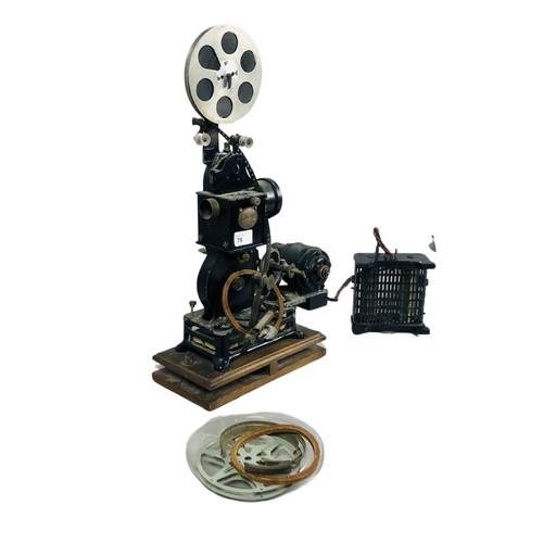 76 - Pathescope 99mm film projector