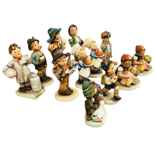 98 - Collection of Figurines by Goebel etd