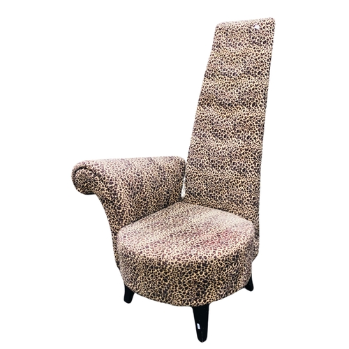 100 - Leopard Skin Boutique Chair!