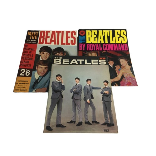 412 - The Beatles Ephemera - The Beatles Book 1963-64 Vols 1-13, Beatles Fan Club Flexi Vinyl Records x 2 ... 