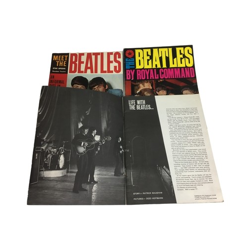 412 - The Beatles Ephemera - The Beatles Book 1963-64 Vols 1-13, Beatles Fan Club Flexi Vinyl Records x 2 ... 