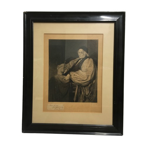 425 - Early 19th Century Etching of the Bishop of Salisbury George Moharty. Signed in Pencil lower Right.H... 