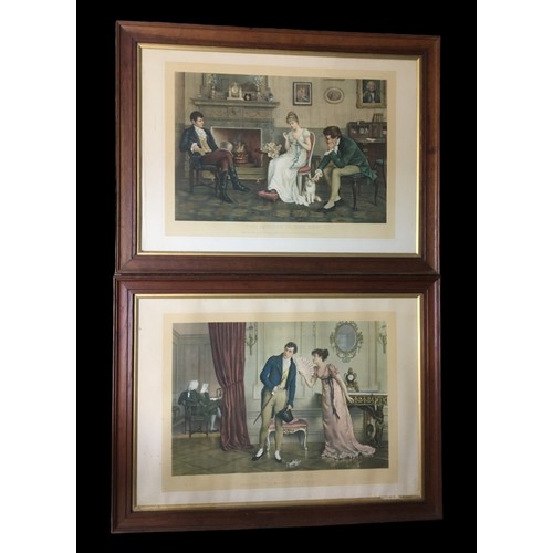 429 - Pairing of Large 19th Century Prints after C Haigh Wood - 