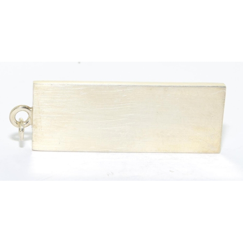 326 - 925 silver full hallmarked ingot 30g