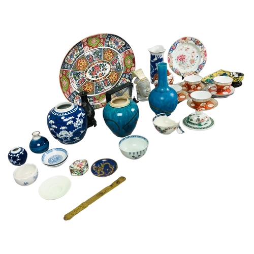 4 - Collection of Oriental Ceramics and other items.