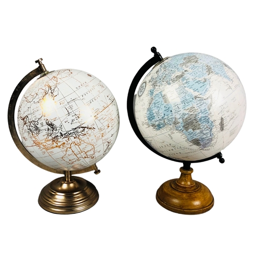 15 - 2 desk Globes