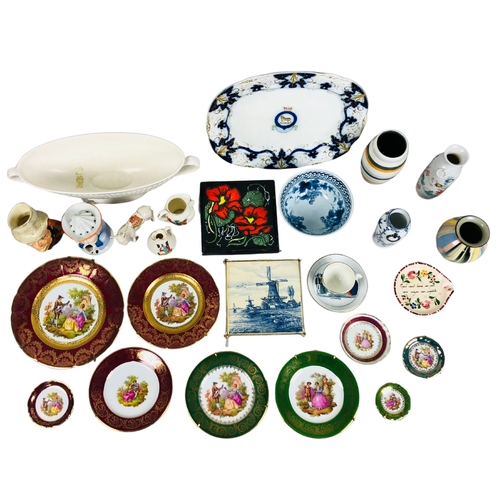 25 - Collection of ceramics to include Wedgewood and Limoges