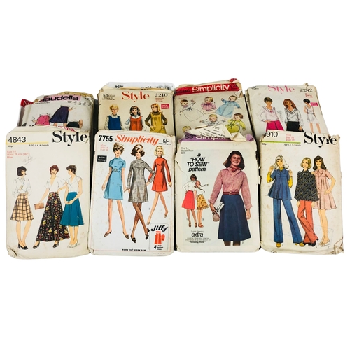 60 - Selection of Vintage Sewing Patterns by Style and Simplicity