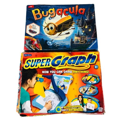 88 - Two Games 'Super Graph' and Hex Bug 'Bugacula'