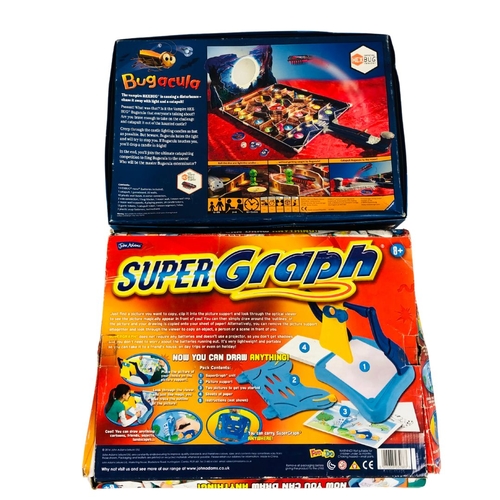 88 - Two Games 'Super Graph' and Hex Bug 'Bugacula'