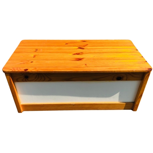 8 - Pine Toy Box Storage Box