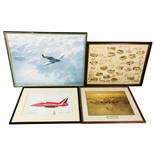 63 - Aeronautical interest Pictures to include Signed Red Arrows