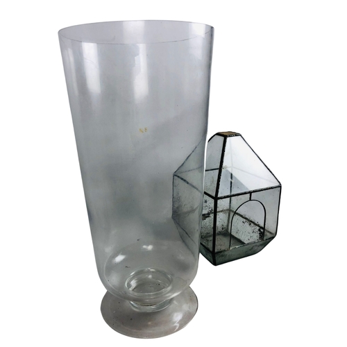 82 - Glass Vase and Lantern