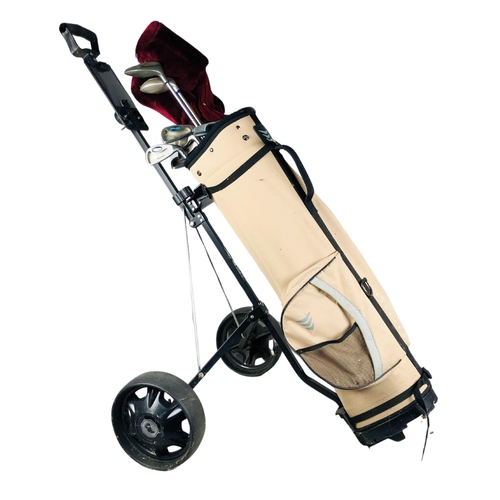 129 - Vantage Vision - Golf Bag and Clubs