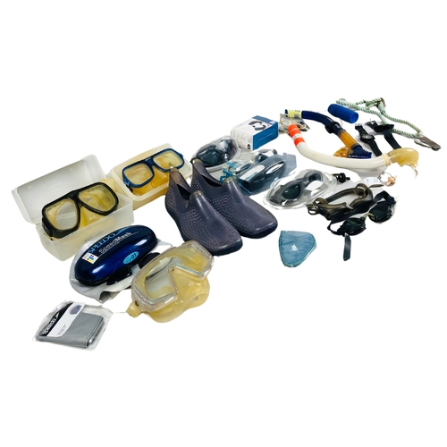 109 - Collection of Swimming Goggles Etc.