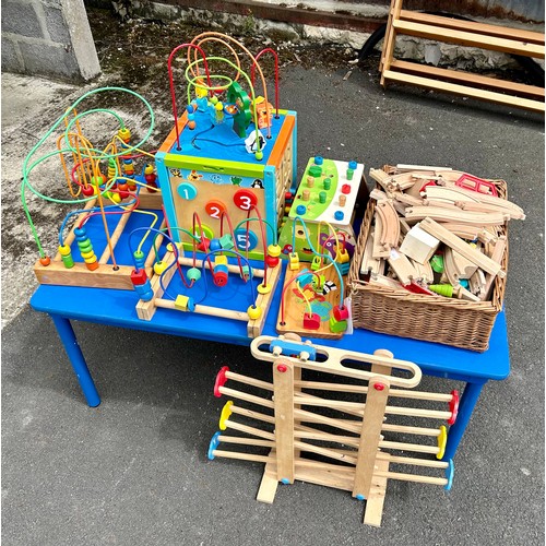 1 - An entire Preschool/Nursery equipment including soft ball pit, soft outdoor building bricks, multico... 