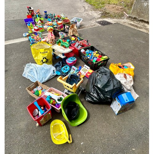 1 - An entire Preschool/Nursery equipment including soft ball pit, soft outdoor building bricks, multico... 