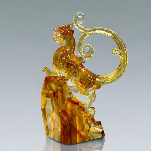 5 - Simply Stunning Liuli Gong Fang sculpture. 