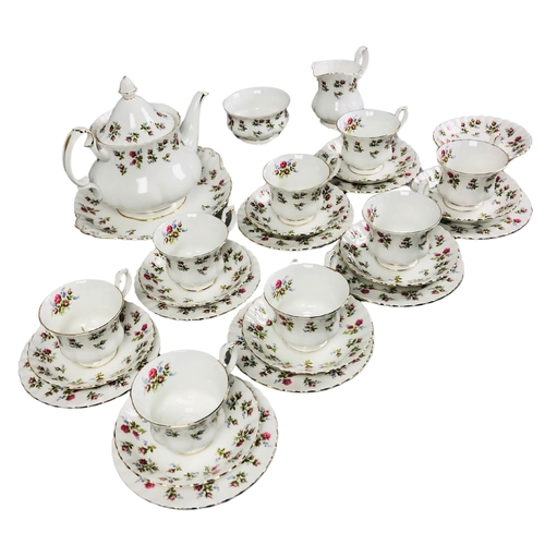 155 - Royal Albert ‘Winsome’ Part Tea Set (nearly complete)