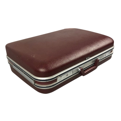 331 - Two Retro Suitcases - Delsey Hard Case and Revelation Case