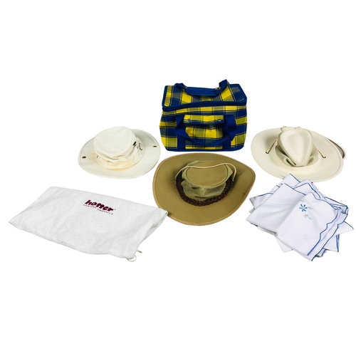 200 - 3 Tilley airflo Safari/camping Hats