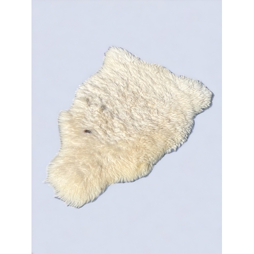 217 - A Fluffy and Shaggy Sheep Skin Pelt