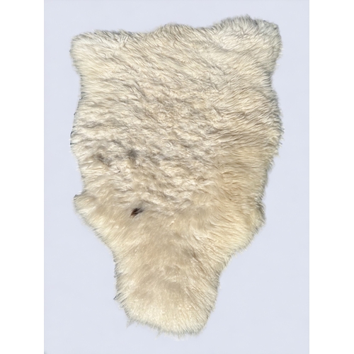 217 - A Fluffy and Shaggy Sheep Skin Pelt