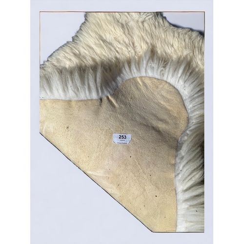 217 - A Fluffy and Shaggy Sheep Skin Pelt