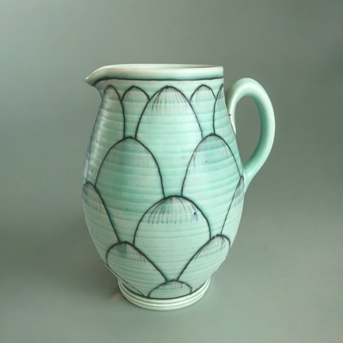 104 - Charlotte Rhead for Crown Ducal Jug. 