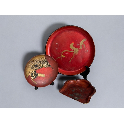 98 - A collection of 19th century Japanese Lacquer ware.