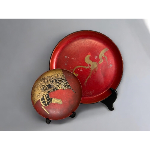 98 - A collection of 19th century Japanese Lacquer ware.