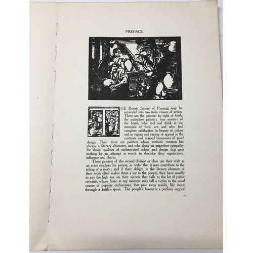 382 - The Spirit of the Age, the work of Frank Brangwyn, with four lithographs, four plates in colour, twe... 