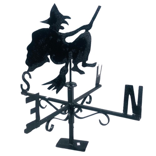 465 - Witch Weather Vane Hand Crafted