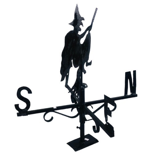 465 - Witch Weather Vane Hand Crafted