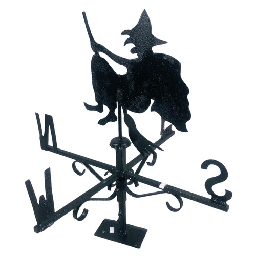 465 - Witch Weather Vane Hand Crafted