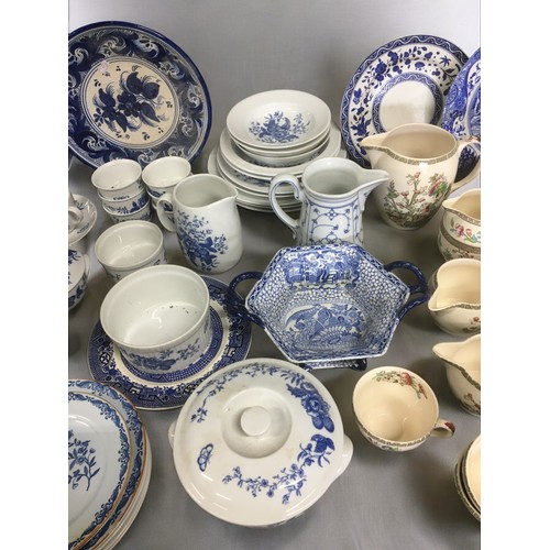 496 - Large quantity of Ceramics to include Indian Tree porcelain (Jugs, Cups, Saucers Plates ect) Royal W... 