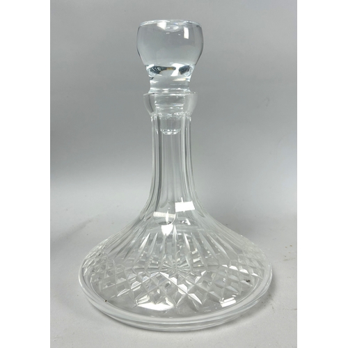 503 - A collection of Waterford 'Lismore' crystal.Including shops decanter, water jug and four whisky tumb... 