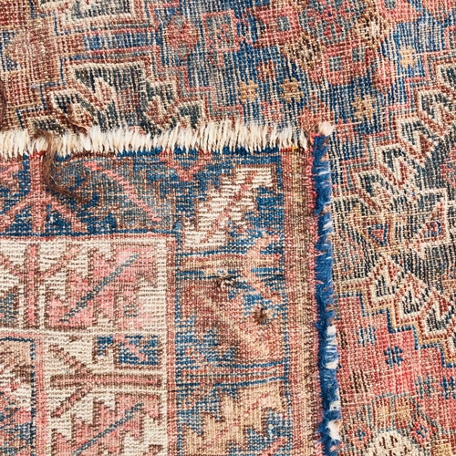 69 - Worn Antique Moroccan Berber? Rug