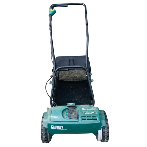 537 - Coopers cordless Cylinder Lawn Mower