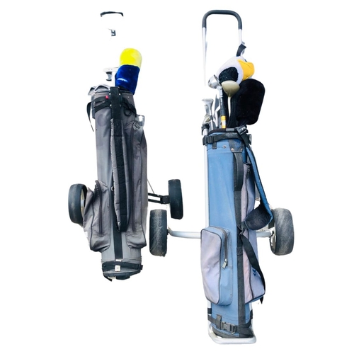 539 - Two Sets of Golf Clubs and Golf Trolleys - Howson and others