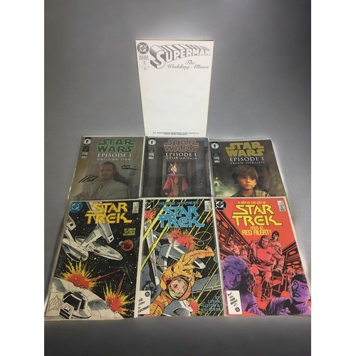 56 - Comics Qty some limited Edition & Signed - Star Wars Signed Limited Edition and Certified Comics... 