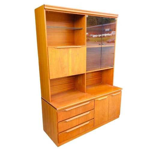 547 - McIntosh Display Unit with a mix of storage options ranging from 3 drawer section, cupboard, glazed ... 