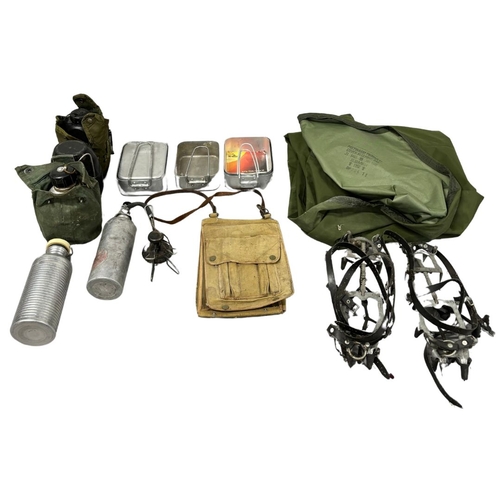 558 - Military Gortex Bivi Bag, Mess Tins Etc