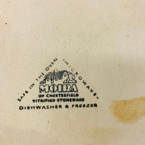 237 - Collection of Kitchenalia containing Poole pottery - Moira - Worcester dishes, rolling pins, wooden ... 