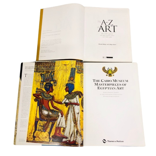 341 - Art books relating to Egypt